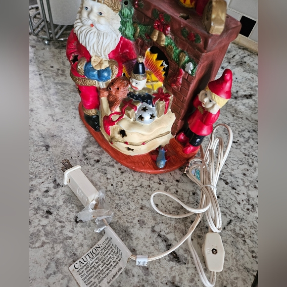 VINTAGE Christmas Ceramic Light - Picture 3 of 14